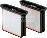 Metabo 2 Filter Cartidges, Polyester