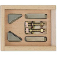 Proxxon 24256 Step Steel Clamp Set - Up to 20mm Thickness