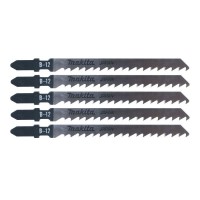 Makita A-85640 B-12 75mm Clean Cut Wood Jigsaw Blades Pack of 5