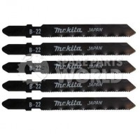 Makita A-85737 Basic Cut Metal Jigsaw Blades Pack of 5