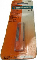 [NO LONGER AVAILABLE] Black & Decker A4018 Engraving Cutters 2.35mm Pack of 3
