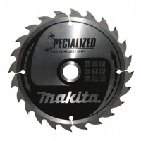 Makita B-32904 Specialised Cordless TCT Wood Circular Saw Blade 165 x 24T x 20mm