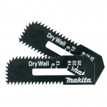 Makita B-49703 Plasterboard Cutter HCS Blades Pack of 2 for DSD180 & SD100D Drywall Saws