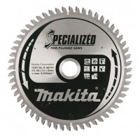 Makita B-56714 Specialized TCT Plunge Saw Blade For Aluminium 165mm x 20mm 56T
