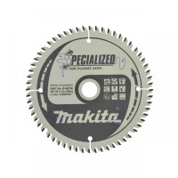 Makita B-56736 Specialized TCT Plunge Saw Blade For MDF & Laminate 165mm x 20mm x 60T