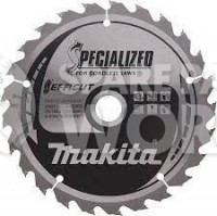 Makita B-62985 *Efficut Tct Wood Cut Circluar Saw Blade 165X20X25T