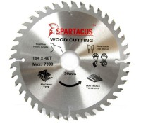 Spartacus 184 x 40T x 30mm Wood Cutting Circular Saw Blade