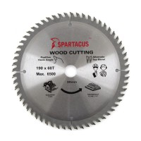 Spartacus 190 x 60T x 20mm Wood Cutting Circular Saw Blade