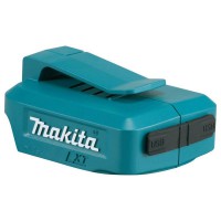 Makita DEBADP05 14.4 Volt - 18 Volt LXT Li-Ion Slide Battery to USB Adapter
