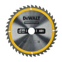 DeWalt 235mm x 30mm 40T Construction Circular Saw Blade - DT1955-QZ