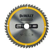 DeWalt 250mm x 30mm 48T TCT Construction Circular Saw Blade - DT1957-QZ