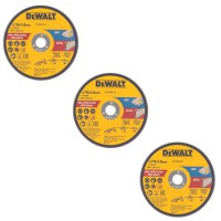 DeWalt DT20592 76mm Bonded Abrasive Metal INOX Cutting Wheels x 3 for DCS438 - DT20592-QZ