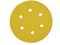 Dewalt DT3135 120 Grit ROS \"QUICK FIT\" LOOP DISCS, 150mm, 6 holes, 112025