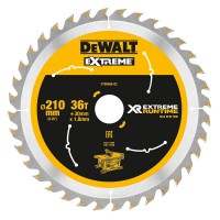 DeWalt DT99566 Xtreme Runtime FlexVolt Circular Table Saw Blade 210mm x 30mm 36T