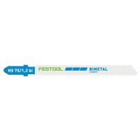 Festool 204270 HS 75/1.2 BI/5 Pack of 5 75mm Bi-Metal Jigsaw Blades