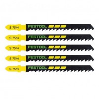 Festool 204305 Pack of 5 HCS Basic Wood Cutting Jigsaw Blades