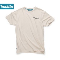 Makita MK101M Mens White Origin T-Shirt Sizes S-2XL