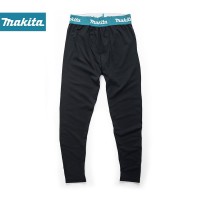 Makita MK502M Mens Black Tech Baselayer Bottom Sizes S-2XL