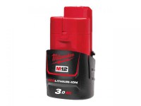 Milwaukee M12 3.0Ah Red Lithium-Ion Battery