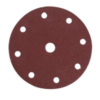 Makita P-31952 150mm 6\" 120g Hook & Loop Backed Abrasive Sanding Disc - Pack of 10