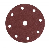 Makita P-31974 150mm 6\" 180g Hook & Loop Backed Abrasive Sanding Disc - Pack of 10