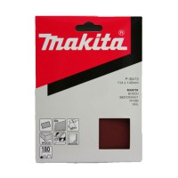 Makita P-36413 Abrasive Paper 114 x 140mm 180 Grit