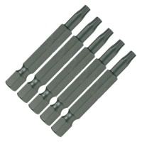 Makita P-48549 Pack of 5 50mm Torx TX10 Hex Shank Screwdriver Bits