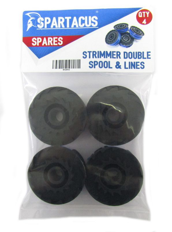 Spartacus Sp249 Trimmer Spool & Line - Pack Of 4 SP249X4 from Spare ...