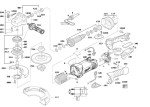Milwaukee AGV17-125INOX ANGLE GRINDER IN2 Spare Parts