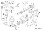 Milwaukee AGV17-150XC DMS ANGLE GRINDER IN2 Spare Parts