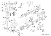 Milwaukee AGV17-150XC DMS ANGLE GRINDER IN2 Spare Parts