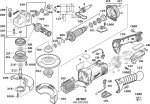 Milwaukee AGV17-125XE ANGLE GRINDER IN2 Spare Parts