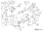 Milwaukee AGV17-180XC DMS ANGLE GRINDER IN2 Spare Parts
