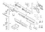 Milwaukee M18BLHACD26-402X 26MM SDS+ HAMMERS D GB2 Spare Parts