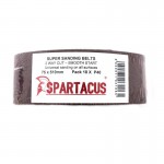Spartacus 75 x 510 Alox Sanding Belts 40 Git Pack of 10