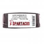 Spartacus 75mm x 510 Alox Sanding Belts 60 Grit Pack of 10