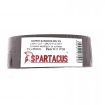 Spartacus 75mm x 510 Alox Sanding Belts 120 Grit Pack of 10