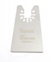 Spartacus  Multi Tool S.S Flexible Straight Scraper Blade 52mm Grout Glue Paint