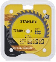 Stanley STA13005 Circ Saw Blade, TCT   140 x 12.7 x 32T