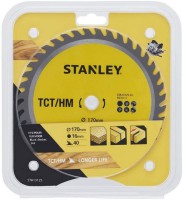 Stanley STA13125 Circ Saw Blade, TCT   170 x: 16 x 40T
