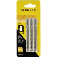 Stanley STA21063 Jigsaw Blade,T shank, Medium, HCS, Wood