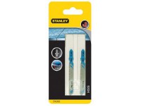 Stanley STA22022 Jigsaw Blade,T shank, Metal, HSS