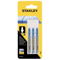 Stanley STA22033 Jigsaw Blade,T shank, Metal, HSS
