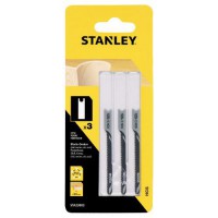 Stanley STA23003 Jigsaw Blade,U shank, Curved: HCS