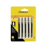 Stanley STA27025 Jigsaw Blade,T shank , Mixed Wood , HCS