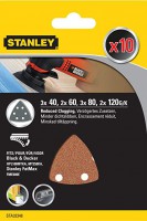 Stanley STA32348 10x Detail Sheet 40x3 / 60x2 / 80x3/ 120gx2