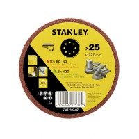 Stanley STA32392 SPARPACKS, ROS Sanding Disc 125mm Asst