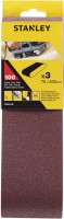 Stanley STA33196 SANDING BELTS - 75 x 533 100g