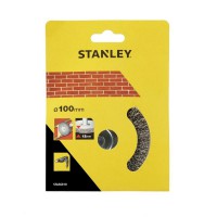 Stanley STA36010 Crimped Steel Wire Wheel, 100mm