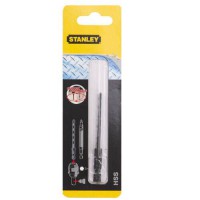 Stanley STA50033 HSS Hex Shank Bit 6mm Flute Length: 70 Overall Length: 106.9